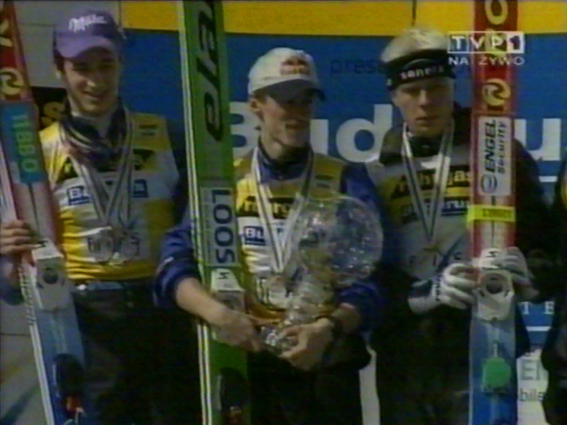 Podium Pucharu Świata 2000/2001 (TVP)